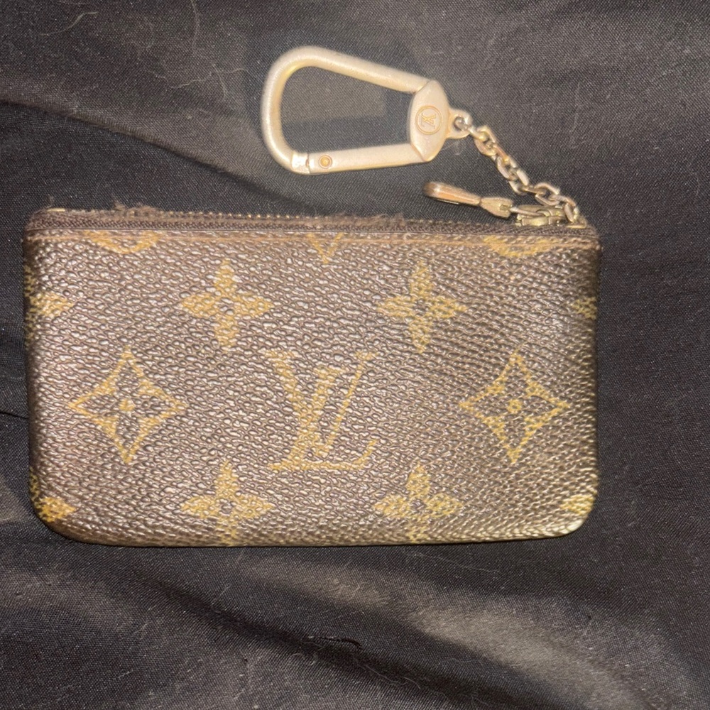 Brown Monogram Louis Vuitton Key Pouch
